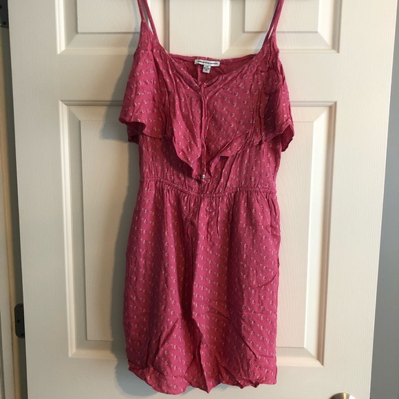 Pink American eagle summer tank sun dress - Picture 1 of 2
